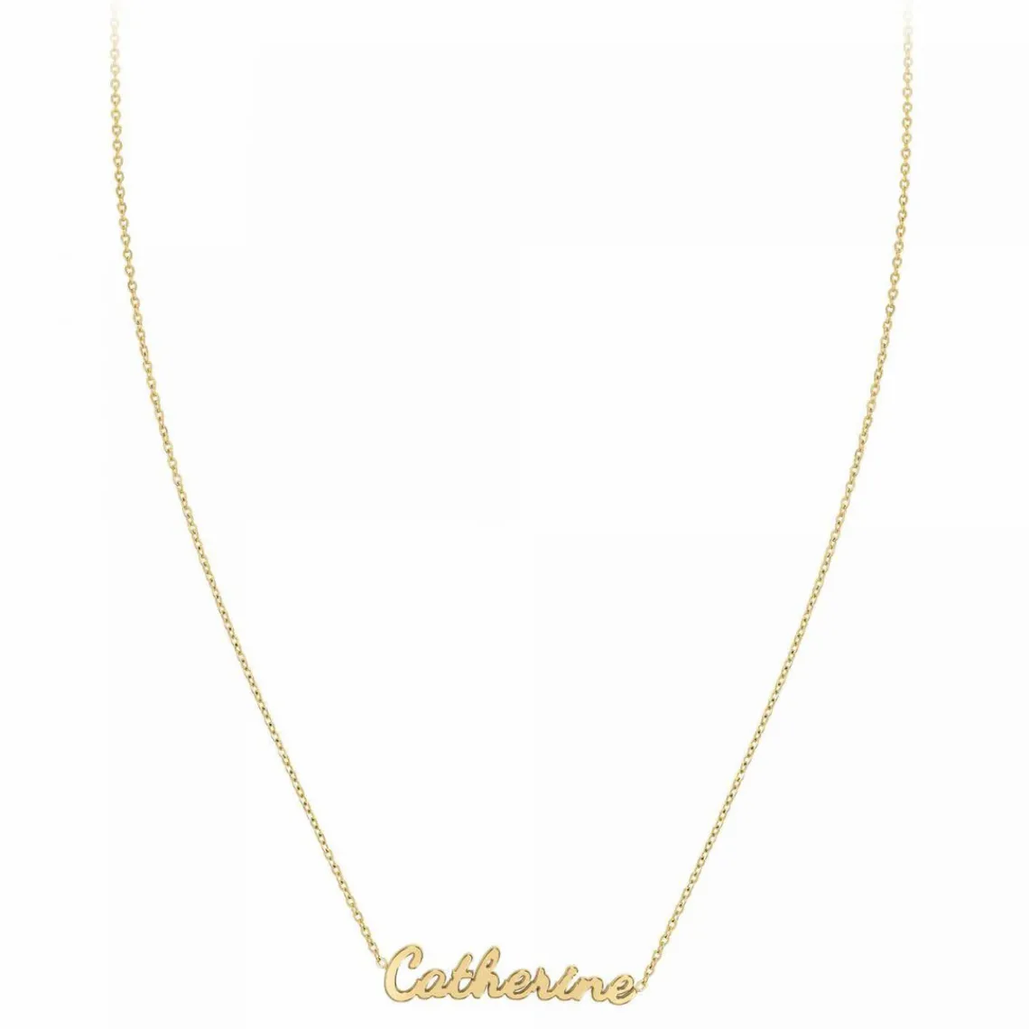 Athème Collier Femme - B2689-DORE-CATHERINE Acier Doré | Femme Collier Et Pendentif