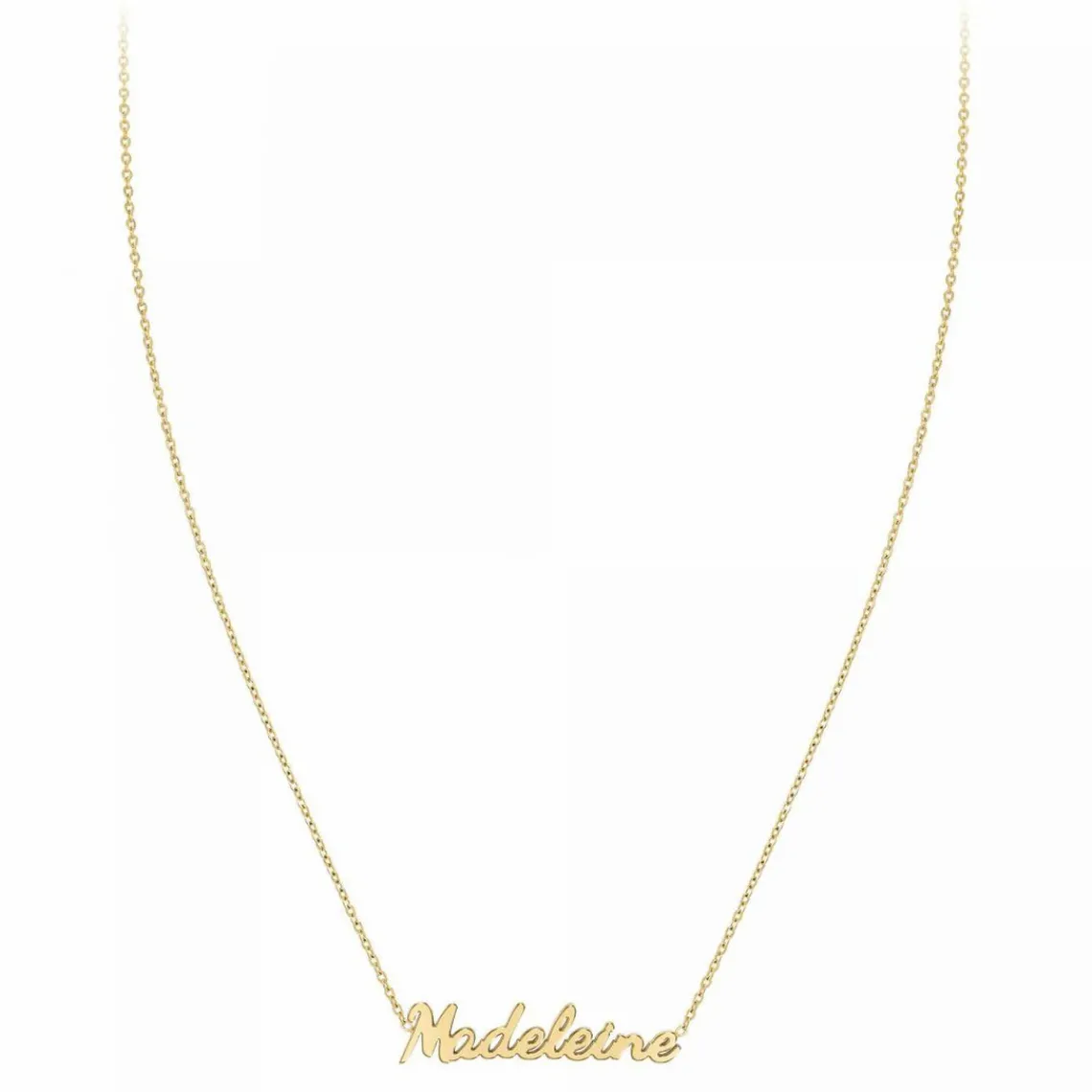 Athème Collier Femme - B2689-DORE-MADELEINE Acier Doré | Femme Collier Et Pendentif