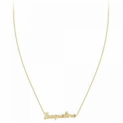Athème Collier Femme - B2689-DORE-JACQUELINE Acier Doré | Femme Collier Et Pendentif