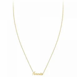Athème Collier Femme - B2689-DORE-ANNIE Acier Doré | Femme Collier Et Pendentif