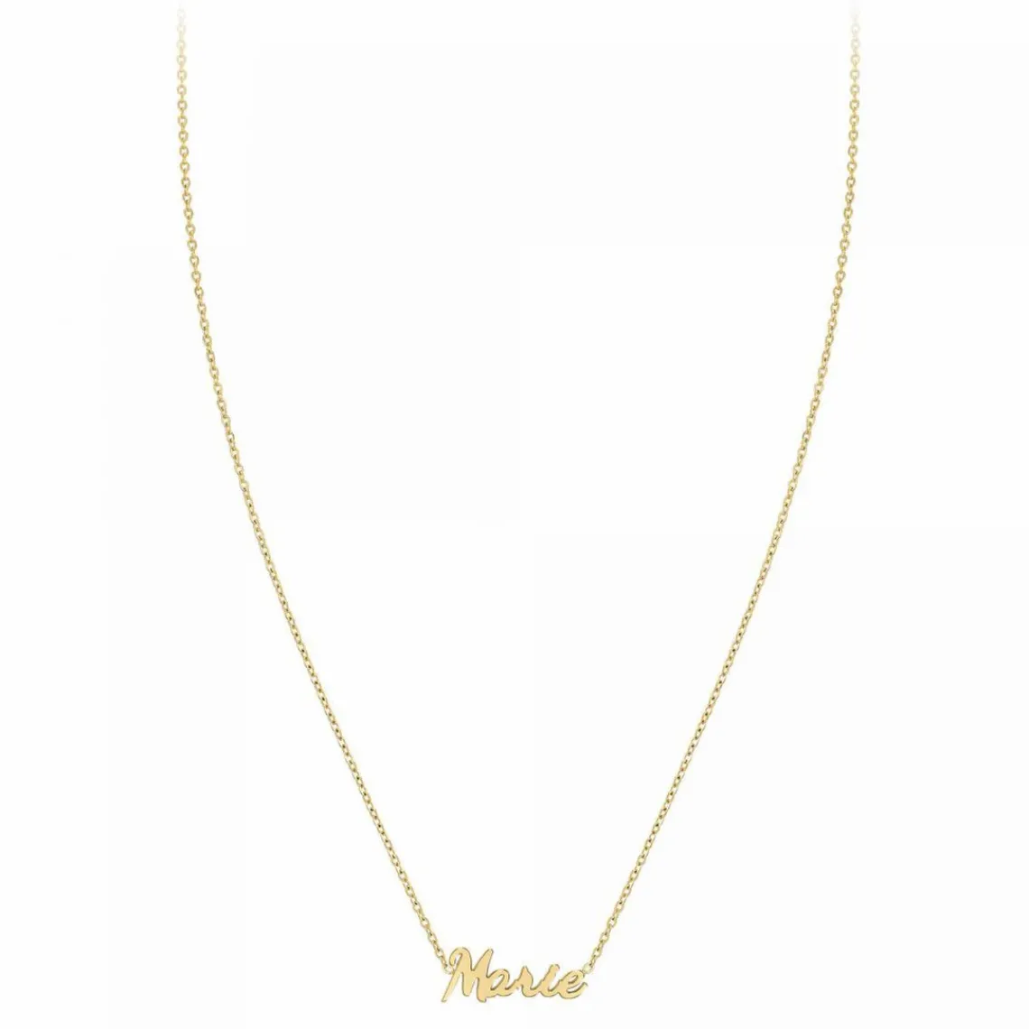 Athème Collier Femme - B2689-DORE-MARIE Acier Doré | Femme Collier Et Pendentif