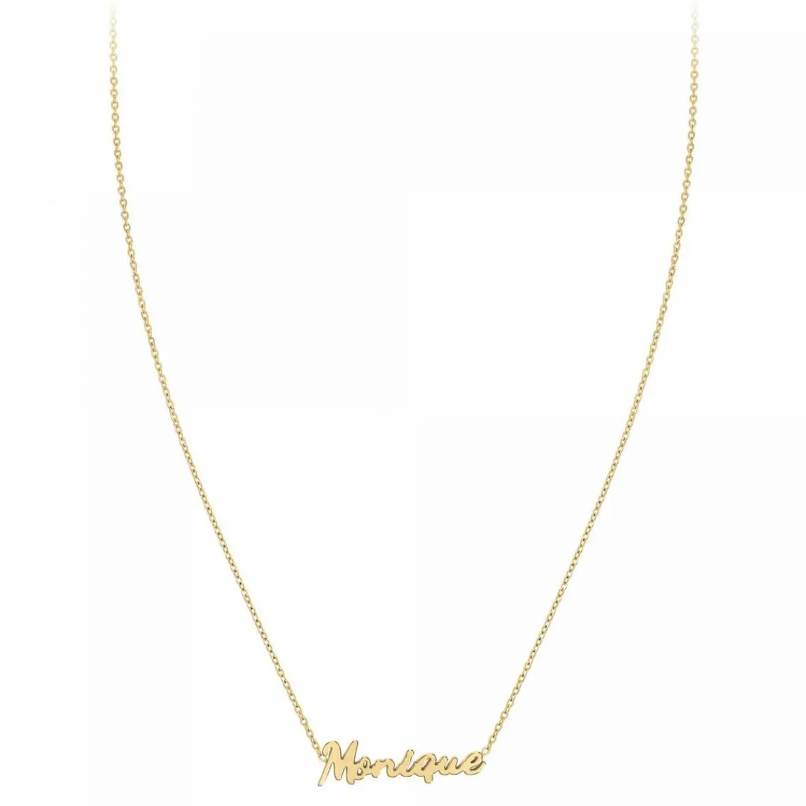 Athème Collier Femme - B2689-DORE-MONIQUE Acier Doré | Femme Collier Et Pendentif