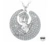 Athème Collier Femme - B2425-VIERGE Métal Argent | Femme Collier Et Pendentif