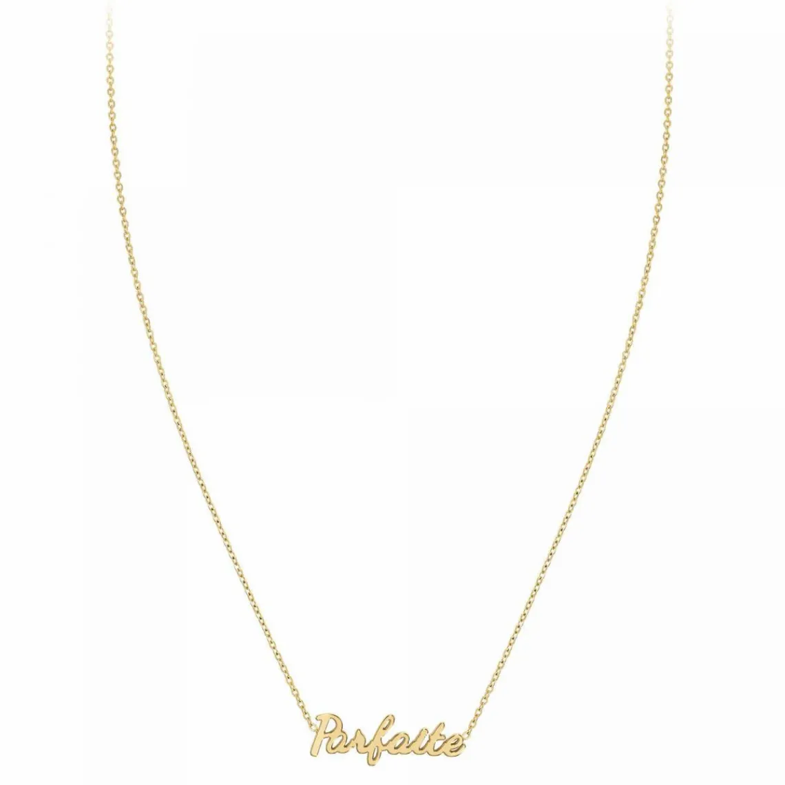 Athème Collier Femme B2689-DORE-PARFAITE - Acier Doré | Femme Collier Et Pendentif