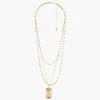 Balaboosté Collier Femme Set De 3 Differentes Chaines Et Œil - 3502456534759 Métal Doré | Femme Collier Et Pendentif