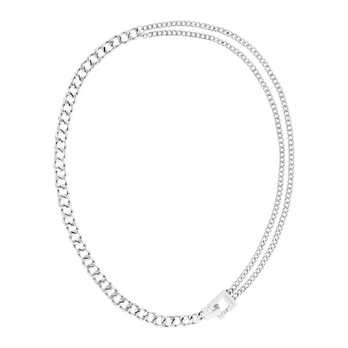 Calvin Klein Bijoux Collier Femme Calvin Klein Divergent Links - 35000465 Acier Argent | Femme Collier Et Pendentif