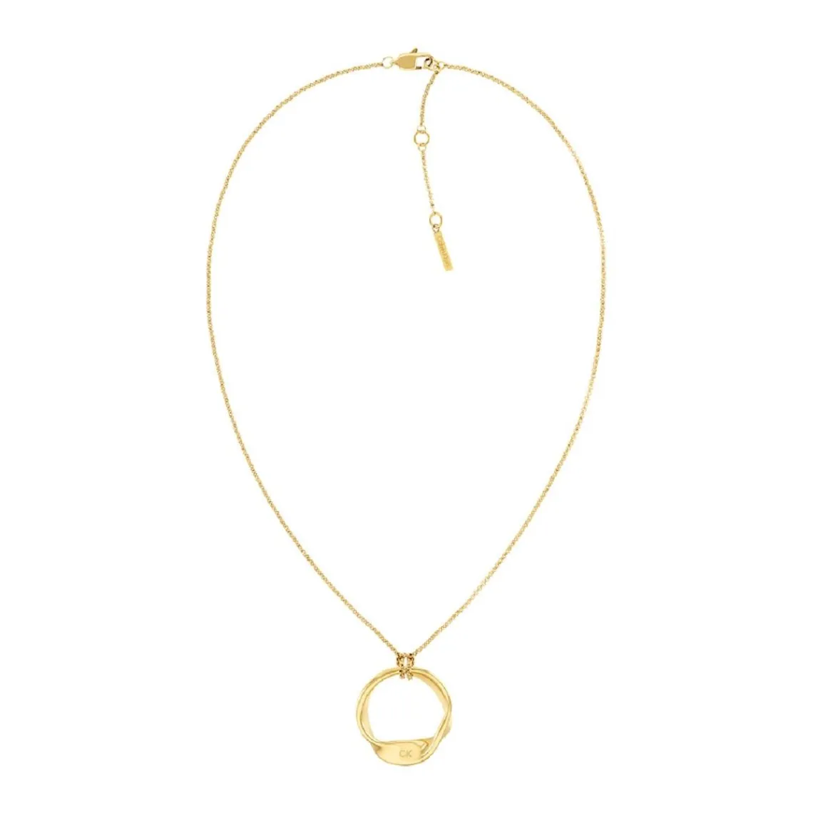 Calvin Klein Bijoux Collier Femme Calvin Klein Ethereal Metals - 35000526 Acier Doré | Femme Collier Et Pendentif