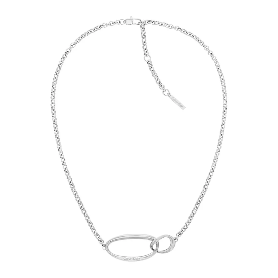 Calvin Klein Bijoux Collier Femme Calvin Klein Playful Organic Shapes - 35000353 Acier Argent | Femme Collier Et Pendentif