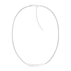 Calvin Klein Bijoux Collier Femme Calvin Klein Elongated Drops - 35000338 Acier Argent | Femme Collier Et Pendentif