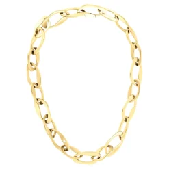Calvin Klein Bijoux Collier Femme Harmonious Connection Sculptural - 35000682 Acier Doré | Femme Collier Et Pendentif