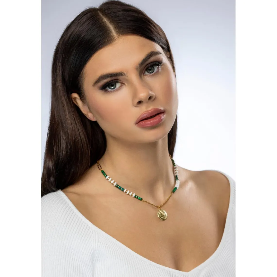 Emily Westwood Bijoux Collier femme Emily Westwood EWN23078G - Acier Doré | Femme Collier Et Pendentif
