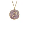 Fossil Bijoux Collier Femme Signes du Zodiaque Sagittaire - JF04846710 Acier inoxydable | Femme Collier Et Pendentif