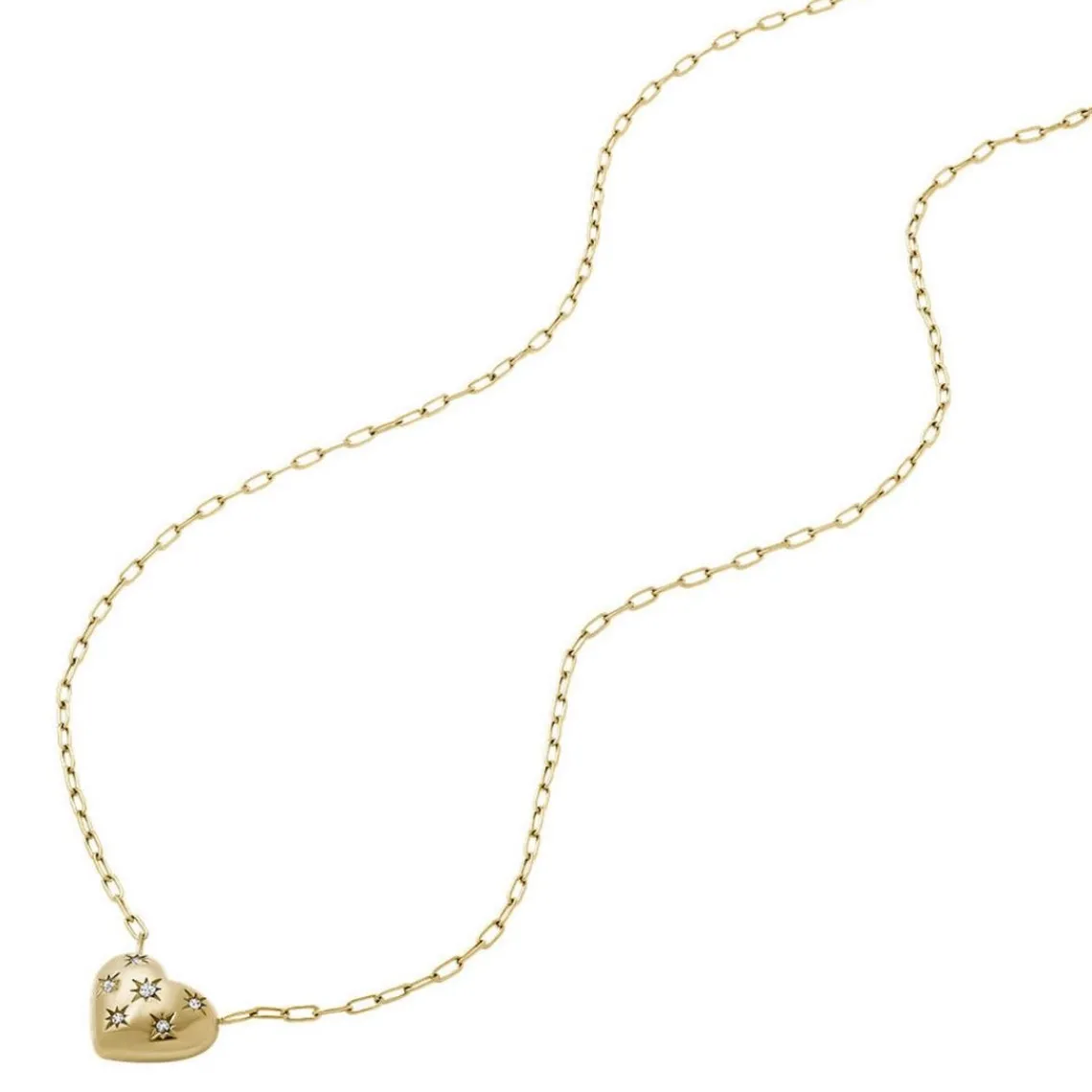 Fossil Bijoux Collier Femme Love Sadie - JF04856710 Acier inoxydable | Femme Collier Et Pendentif