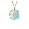 Fossil Bijoux Collier Femme Signes du Zodiaque Poissons - JF04848710 Acier inoxydable | Femme Collier Et Pendentif
