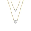 Fossil Bijoux Collier Femme Tokens Of Affection - JF04357998 Acier Bicolore | Femme Collier Et Pendentif