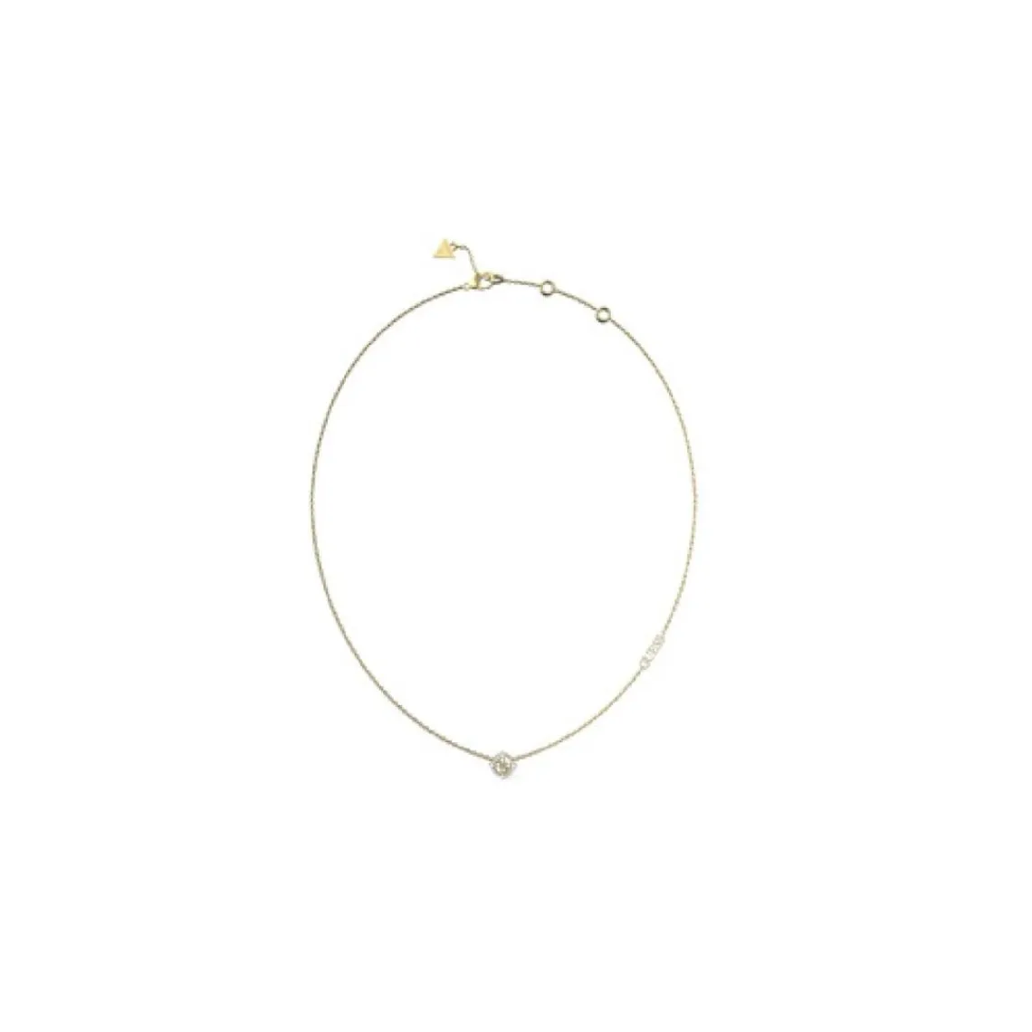 Guess Bijoux Collier Femme Tiny Dancer - JUBN04643JWYG Acier Doré | Femme Collier Et Pendentif