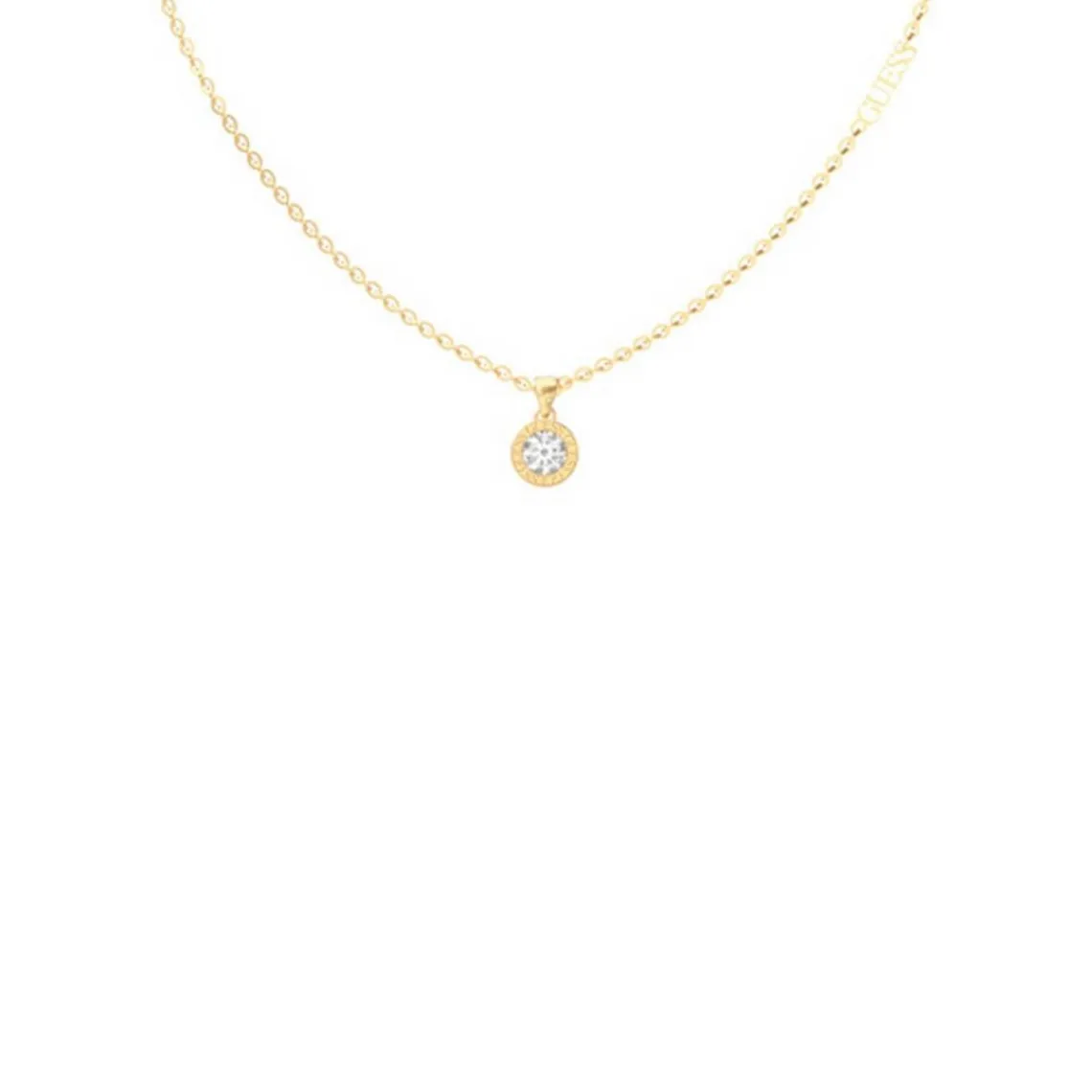 Guess Bijoux Collier Femme - JUBN02245JWYG COLOR MY DAY Acier Doré | Femme Collier Et Pendentif