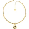 Guess Bijoux Collier Femme - DAKTARI JUBN01354JWYGBK Acier Doré | Femme Collier Et Pendentif