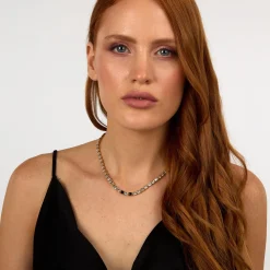 Karl Lagerfeld Collier Femme Stone - KLAYC04 Acier Doré | Femme Collier Et Pendentif