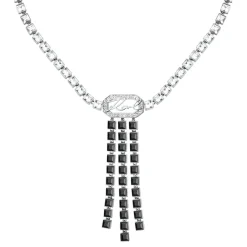 Karl Lagerfeld Collier Femme Stone - KLAYC02 Acier Argent | Femme Collier Et Pendentif