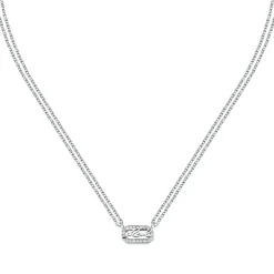 Karl Lagerfeld Collier Femme Stone - KLAYC13 Acier Argent | Femme Collier Et Pendentif