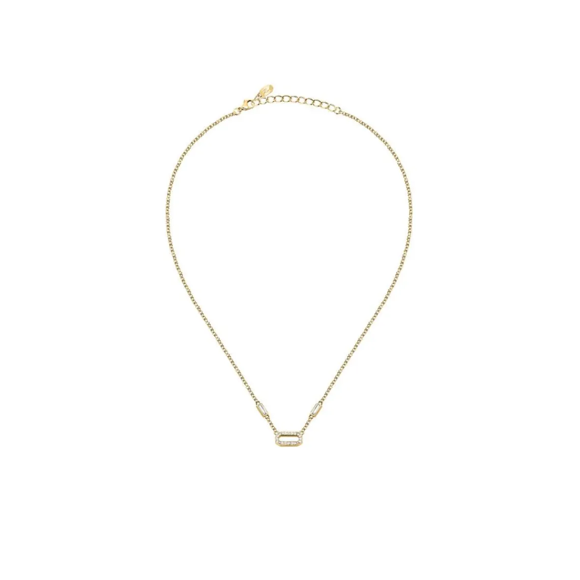 Karl Lagerfeld Collier Femme Stone - KLAYC10 Acier Doré | Femme Collier Et Pendentif