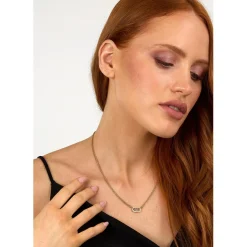 Karl Lagerfeld Collier Femme Stone - KLAYC12 Acier Doré | Femme Collier Et Pendentif