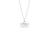 Les Georgettes Collier Femme 70442431600050 Argent Agate Flora 16 Mm | Femme Collier Et Pendentif