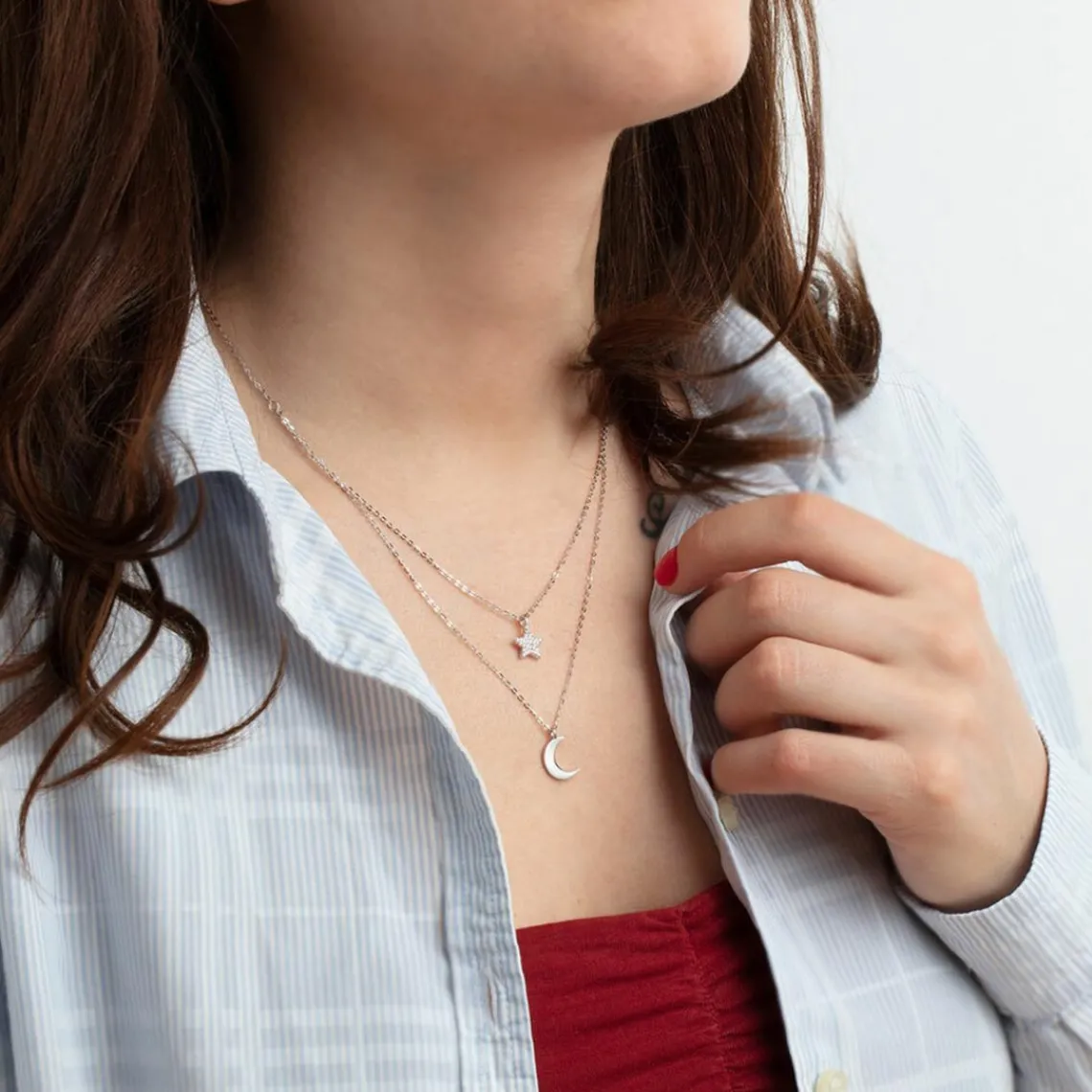 Lotus Silver Collier Femme - LP1680-1-4 Argent | Femme Collier Et Pendentif