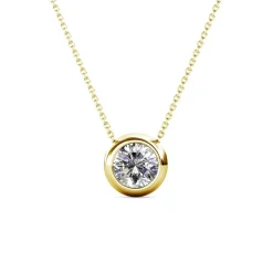 MYC-Paris Collier Femme - DP0406-G Laiton Doré | Femme Collier Et Pendentif