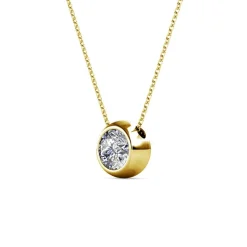 MYC-Paris Collier Femme - DP0406-G Laiton Doré | Femme Collier Et Pendentif