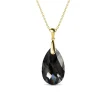 MYC-Paris Collier Femme - DP0485-G-BK Laiton Doré | Femme Collier Et Pendentif