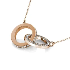 MYC-Paris Collier Femme - DP0138-RG Laiton Doré rose | Femme Collier Et Pendentif