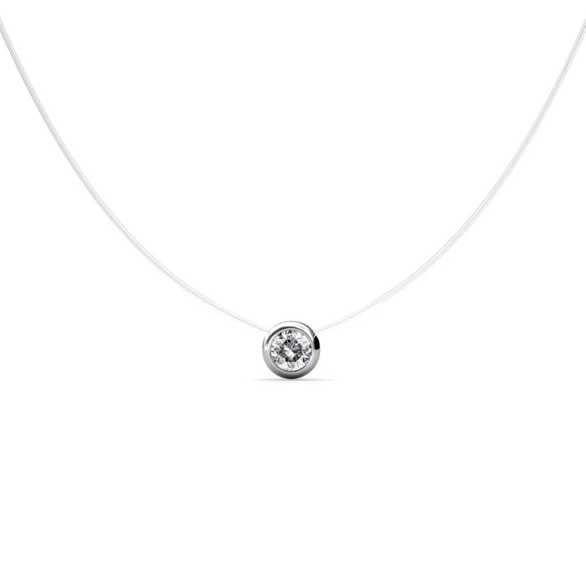 MYC-Paris Collier Femme - DP0271-S-C Laiton Argent | Femme Collier Et Pendentif
