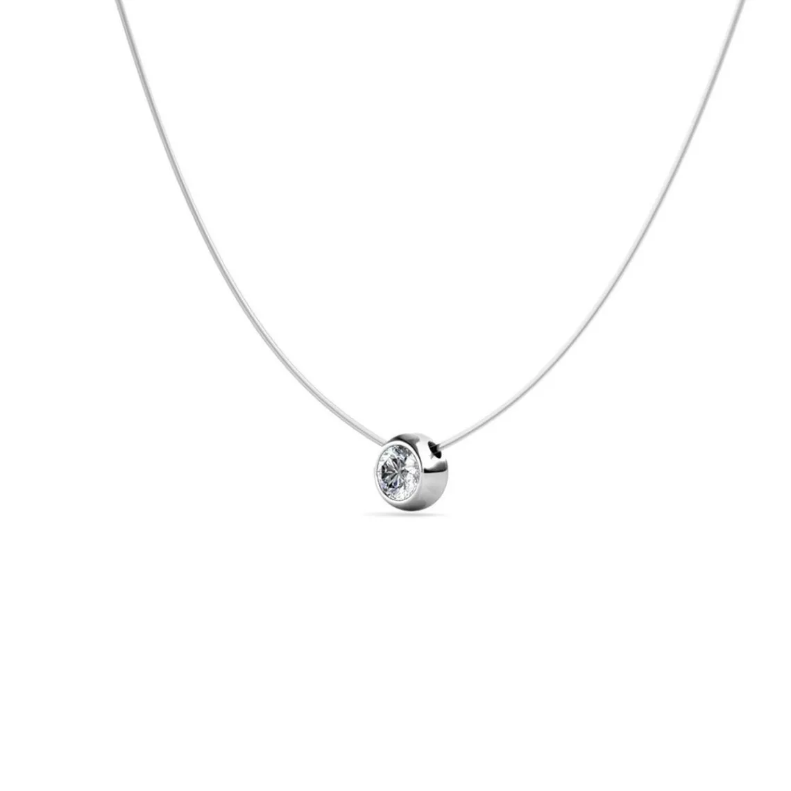 MYC-Paris Collier Femme - DP0271-S-C Laiton Argent | Femme Collier Et Pendentif