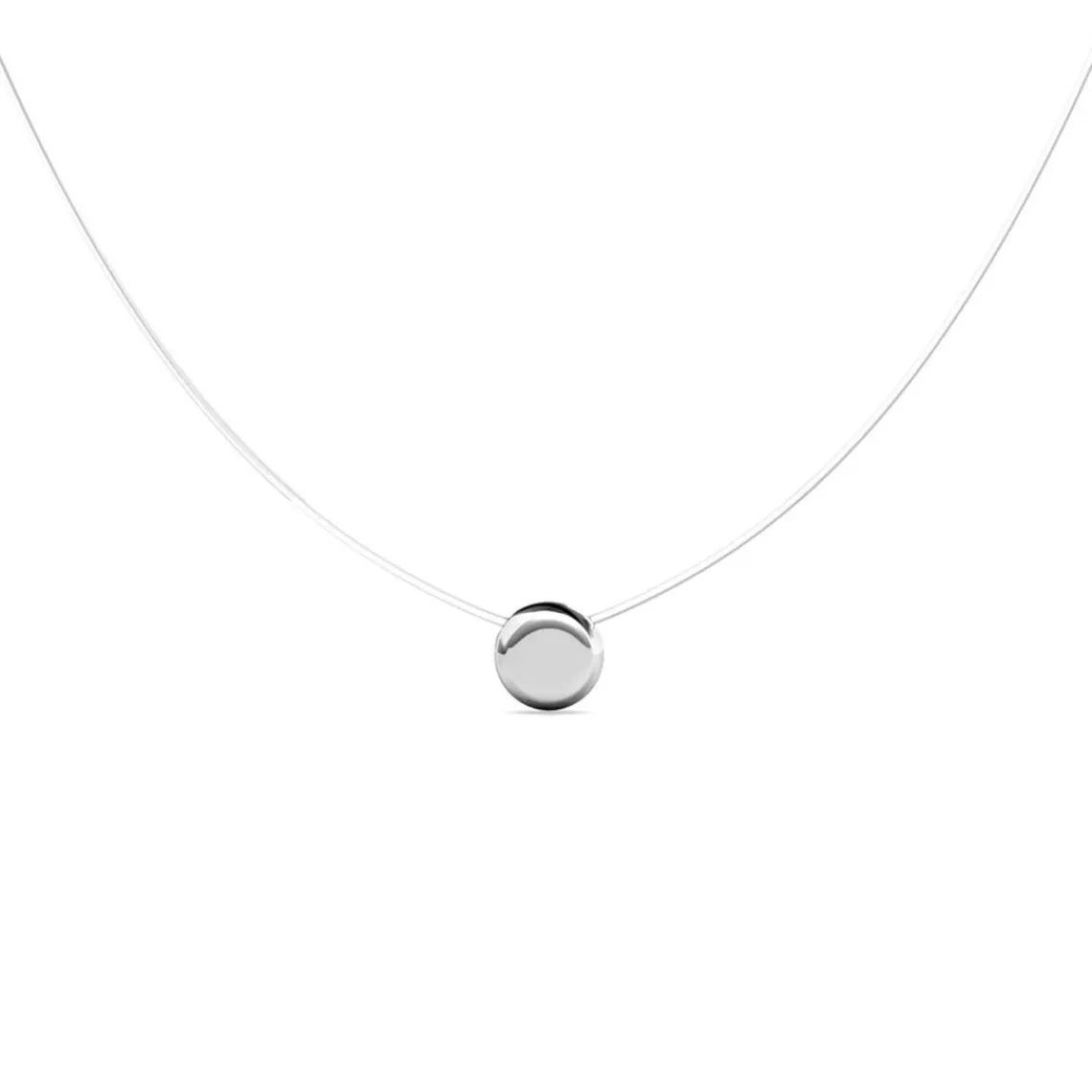 MYC-Paris Collier Femme - DP0271-S-C Laiton Argent | Femme Collier Et Pendentif