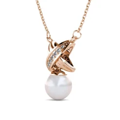 MYC-Paris Collier Femme - DP0513-RG Laiton Doré rose | Femme Collier Et Pendentif