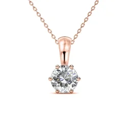 MYC-Paris Collier Femme - DP0060-RG-04 Laiton Doré rose | Femme Collier Et Pendentif