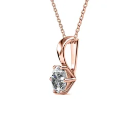 MYC-Paris Collier Femme - DP0060-RG-04 Laiton Doré rose | Femme Collier Et Pendentif