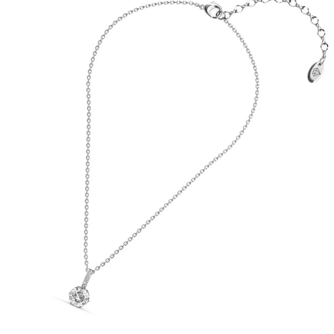 MYC-Paris Collier Femme - DP0413-S Laiton Argent | Femme Collier Et Pendentif