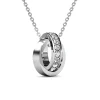 MYC-Paris Collier Femme - DP0474-S Laiton Argent | Femme Collier Et Pendentif