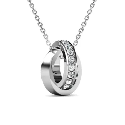 MYC-Paris Collier Femme - DP0474-S Laiton Argent | Femme Collier Et Pendentif