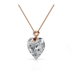MYC-Paris Collier Femme - DP0520-RG Laiton Doré rose | Femme Collier Et Pendentif