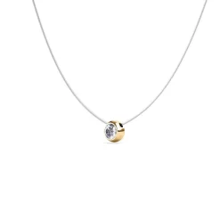 MYC-Paris Collier Femme - DP0271-G-C Laiton Doré | Femme Collier Et Pendentif