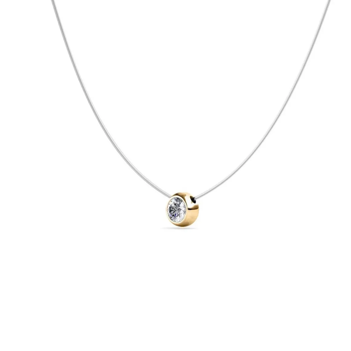 MYC-Paris Collier Femme - DP0271-G-C Laiton Doré | Femme Collier Et Pendentif