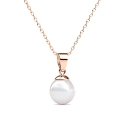 MYC-Paris Collier Femme - DP0402-RG Laiton Doré rose | Femme Collier Et Pendentif
