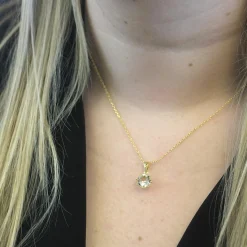 MYC-Paris Collier Femme EVIDENCE - DP0075-G Laiton Doré | Femme Collier Et Pendentif