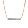 MYC-Paris Collier Femme Solitaire - DP0222-RG Laiton Doré rose | Femme Collier Et Pendentif