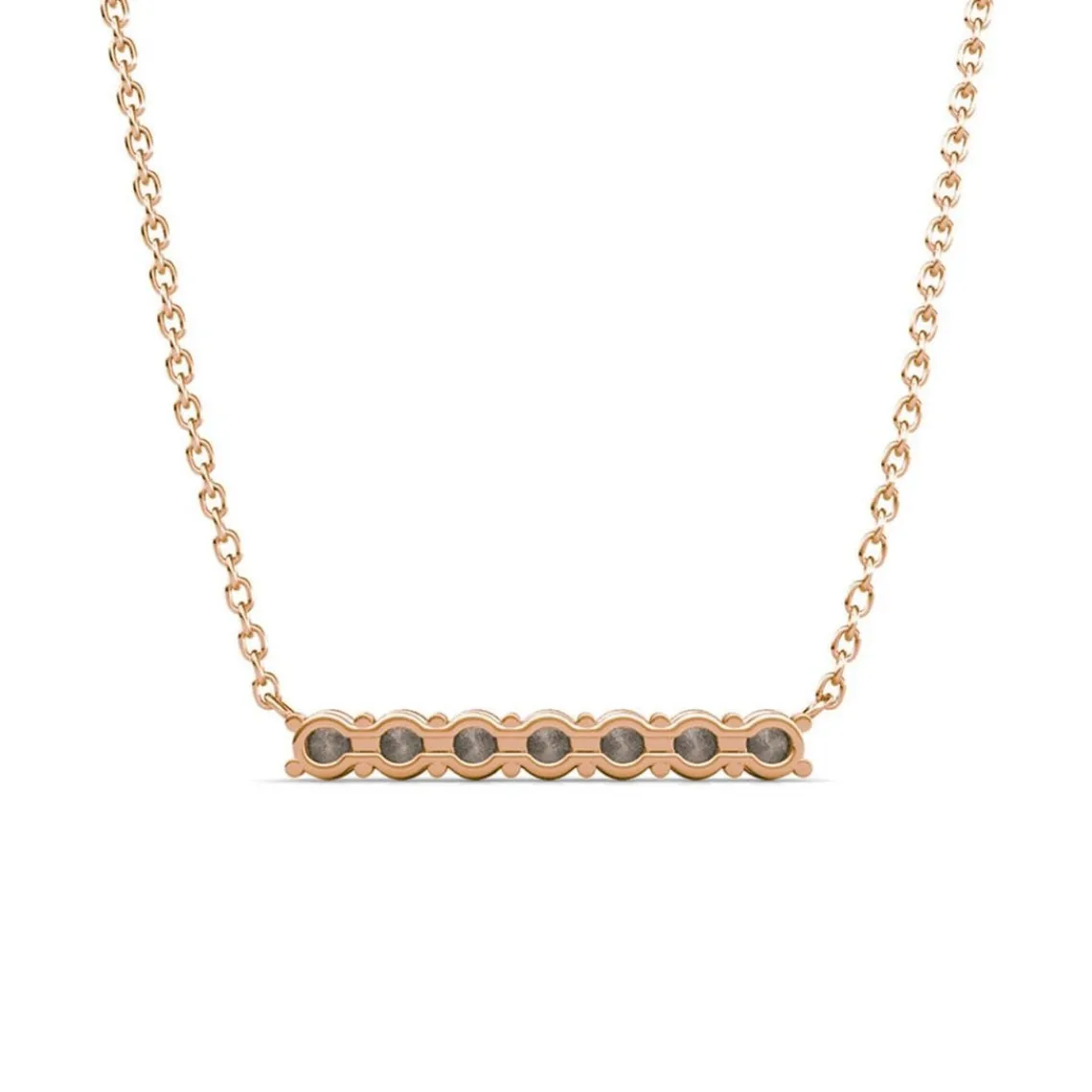MYC-Paris Collier Femme Solitaire - DP0222-RG Laiton Doré rose | Femme Collier Et Pendentif