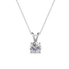 MYC-Paris Collier Femme Solitaire - DP0079-S Laiton Argent | Femme Collier Et Pendentif